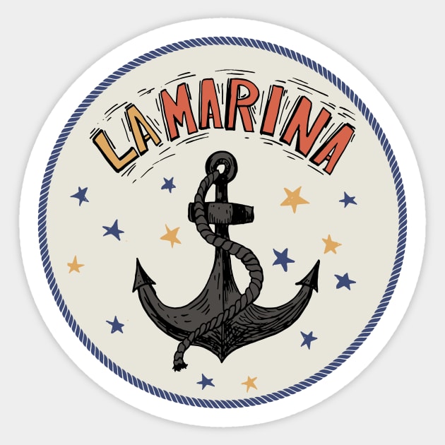 La Marina Sticker by SWON Design